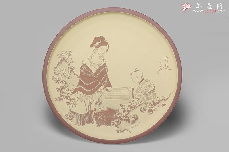 紫砂壶图片：弈趣 - 宜兴紫砂壶网