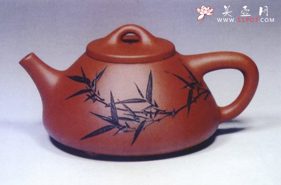 紫砂壶图片：子冶石瓢 - 宜兴紫砂壶网