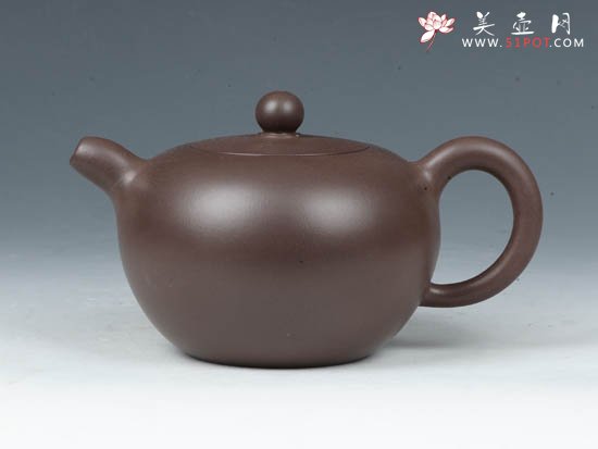紫砂壶图片：圆珠  280cc - 宜兴紫砂壶网