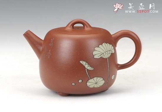 紫砂壶图片：荷香 - 宜兴紫砂壶网