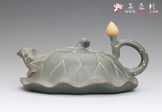 紫砂壶图片：亭亭玉立 - 宜兴紫砂壶网