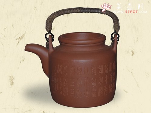 紫砂壶图片：洋桶（全手工制作） - 宜兴紫砂壶网