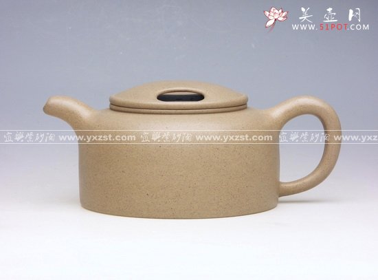 紫砂壶图片：牛盖莲子 - 宜兴紫砂壶网