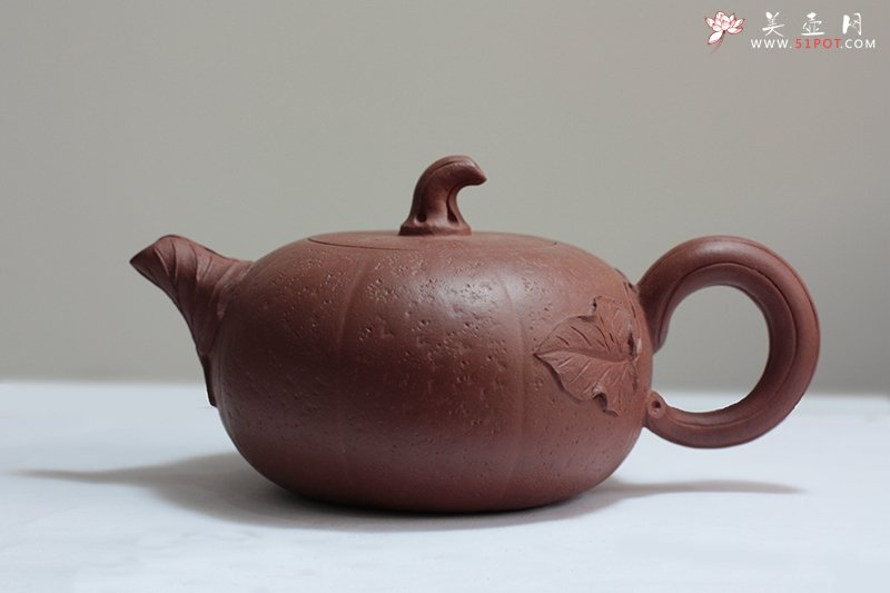 紫砂壶图片：南瓜壶 - 宜兴紫砂壶网