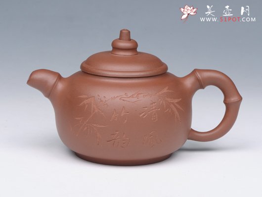 紫砂壶图片：新竹 - 宜兴紫砂壶网