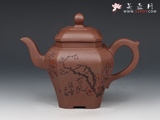 紫砂壶图片：宫灯 - 宜兴紫砂壶网