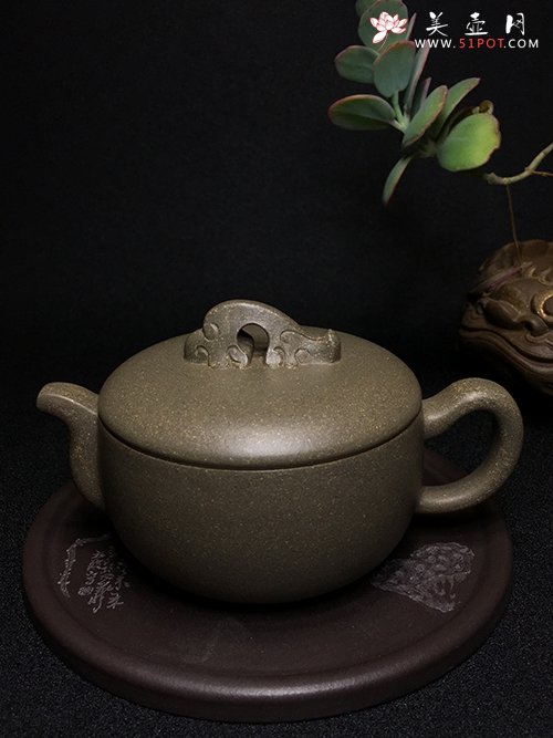 紫砂壶图片：汲壶 - 宜兴紫砂壶网