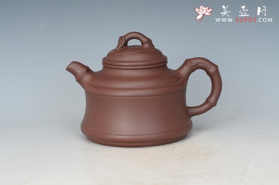 紫砂壶图片：竹鼎 - 宜兴紫砂壶网