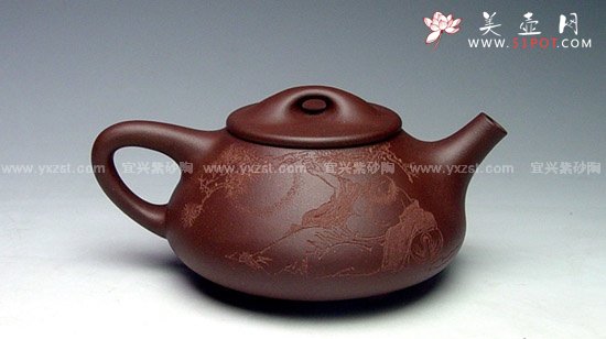 紫砂壶图片：中石瓢2 - 宜兴紫砂壶网