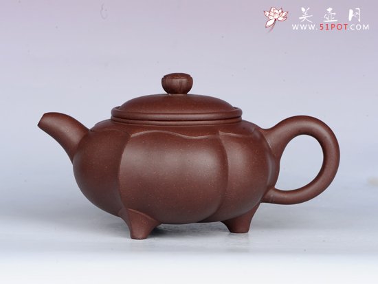 紫砂壶图片：筋囊花边 - 宜兴紫砂壶网