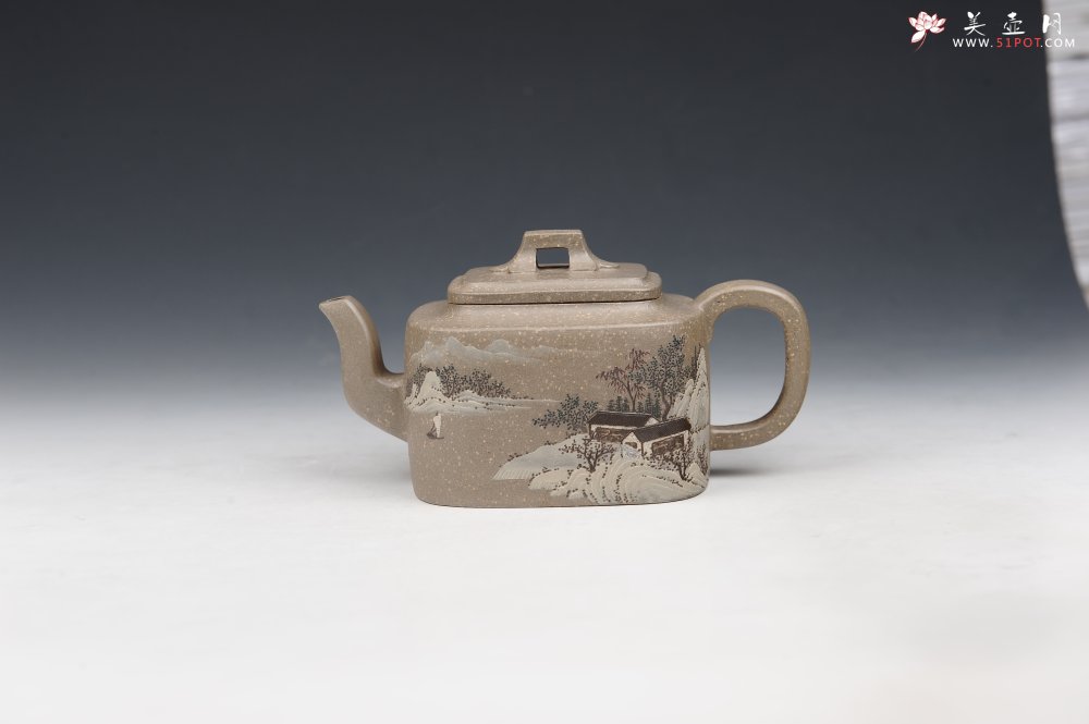 紫砂壶图片：古韵四方 - 宜兴紫砂壶网