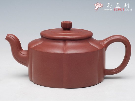 紫砂壶图片：梅花周盘 - 宜兴紫砂壶网