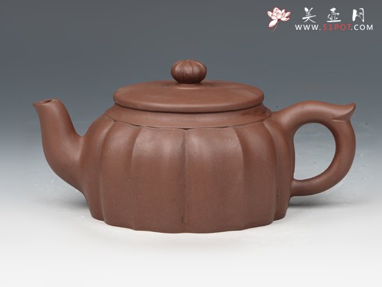 紫砂壶图片：菱花 - 宜兴紫砂壶网