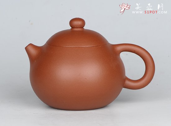 紫砂壶图片：朱泥文旦 - 宜兴紫砂壶网