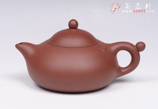 紫砂壶图片：双波玉蝉 - 宜兴紫砂壶网