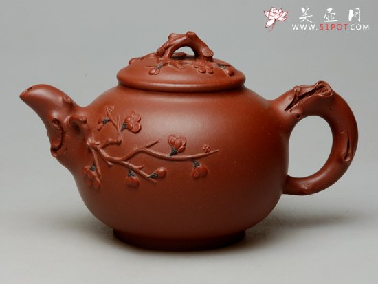 紫砂壶图片：迎春  320cc - 宜兴紫砂壶网