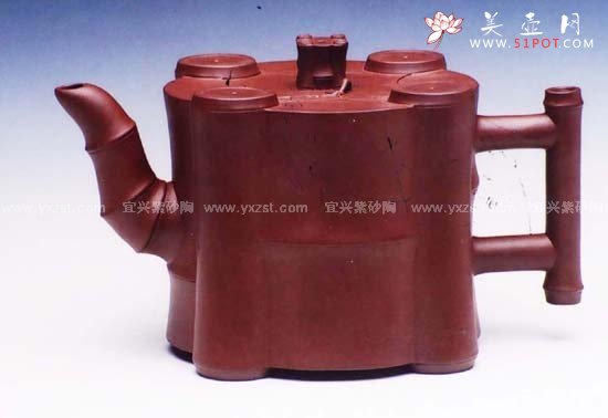 紫砂壶图片：鱼化壶 - 宜兴紫砂壶网