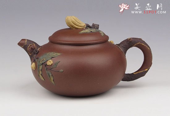 紫砂壶图片：佛手 - 宜兴紫砂壶网