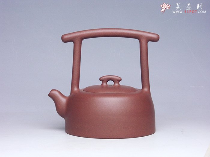 紫砂壶图片：井栏提梁 - 宜兴紫砂壶网