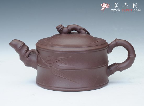 紫砂壶图片：竹段 - 宜兴紫砂壶网