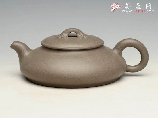 紫砂壶图片：扁如意 - 宜兴紫砂壶网