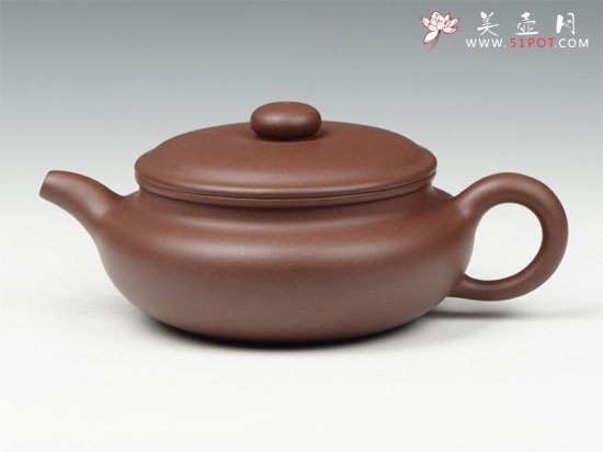 紫砂壶图片：扁鼓 - 宜兴紫砂壶网