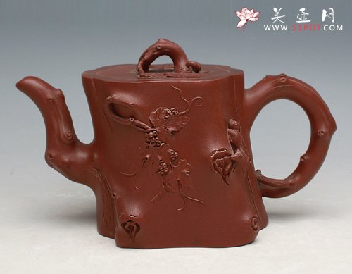 紫砂壶图片：梅桩 - 宜兴紫砂壶网