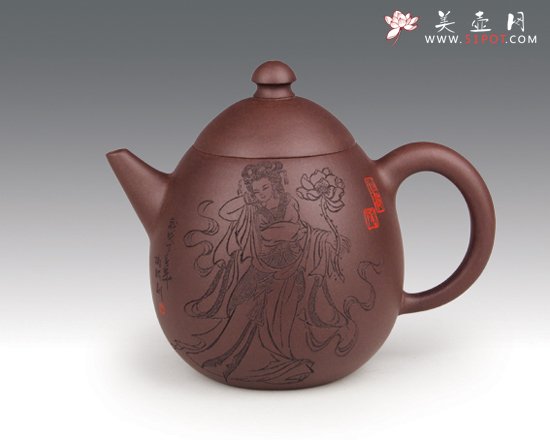 紫砂壶图片：龙旦 - 宜兴紫砂壶网