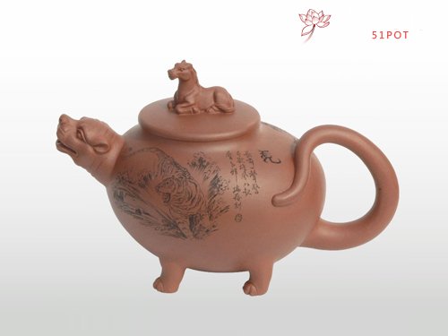 紫砂壶图片：《天福》系列之一 - 宜兴紫砂壶网