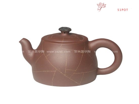 紫砂壶图片：灵芝 - 宜兴紫砂壶网