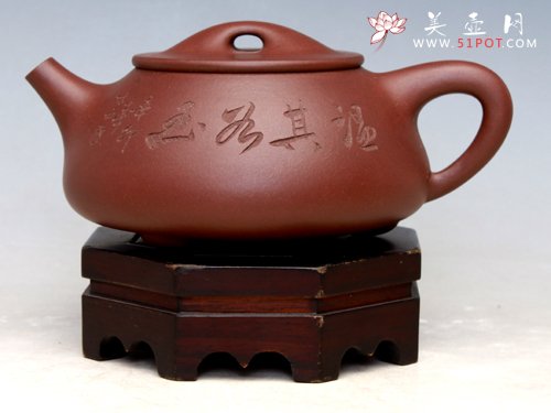 紫砂壶图片：石瓢 3... - 宜兴紫砂壶网