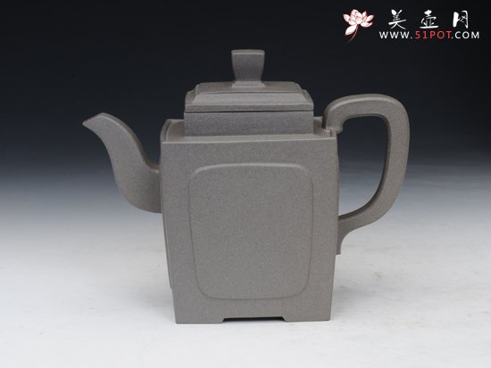 紫砂壶图片：魁四方 - 宜兴紫砂壶网