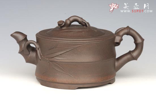 紫砂壶图片：竹段 - 宜兴紫砂壶网