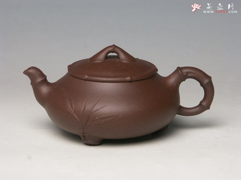 紫砂壶图片：顽竹 - 宜兴紫砂壶网