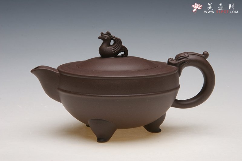 紫砂壶图片：盛世祥和壶 - 宜兴紫砂壶网