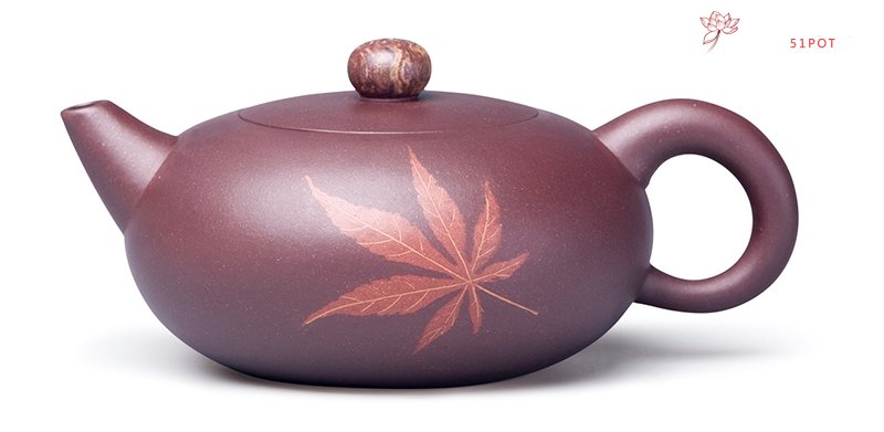紫砂壶图片：秋韵壶 - 宜兴紫砂壶网