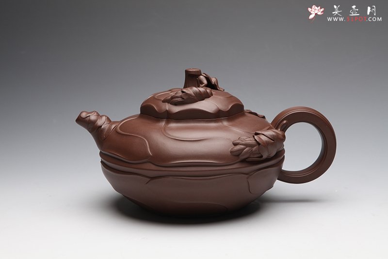 紫砂壶图片：凤传葵 - 宜兴紫砂壶网