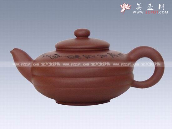 紫砂壶图片：线圆 - 宜兴紫砂壶网