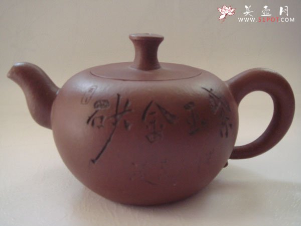 紫砂壶图片：圆珠壶 - 宜兴紫砂壶网