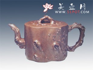 紫砂壶图片：梅桩 - 宜兴紫砂壶网