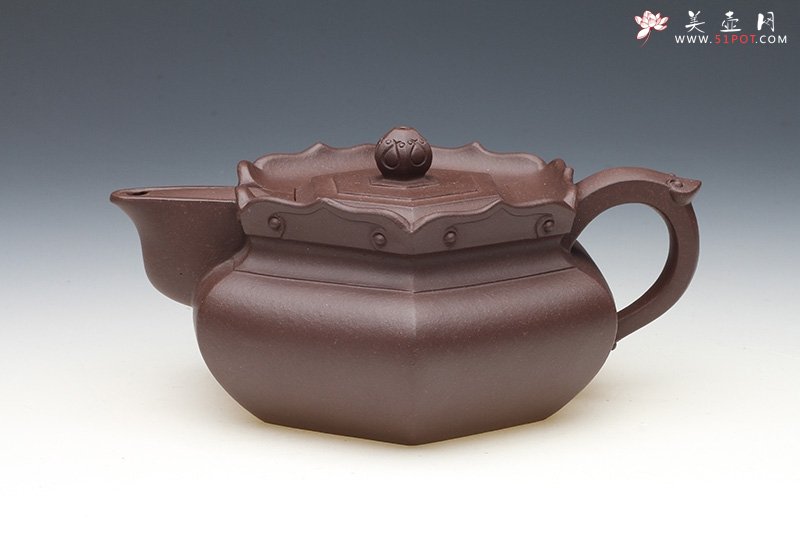 紫砂壶图片：僧帽 - 宜兴紫砂壶网