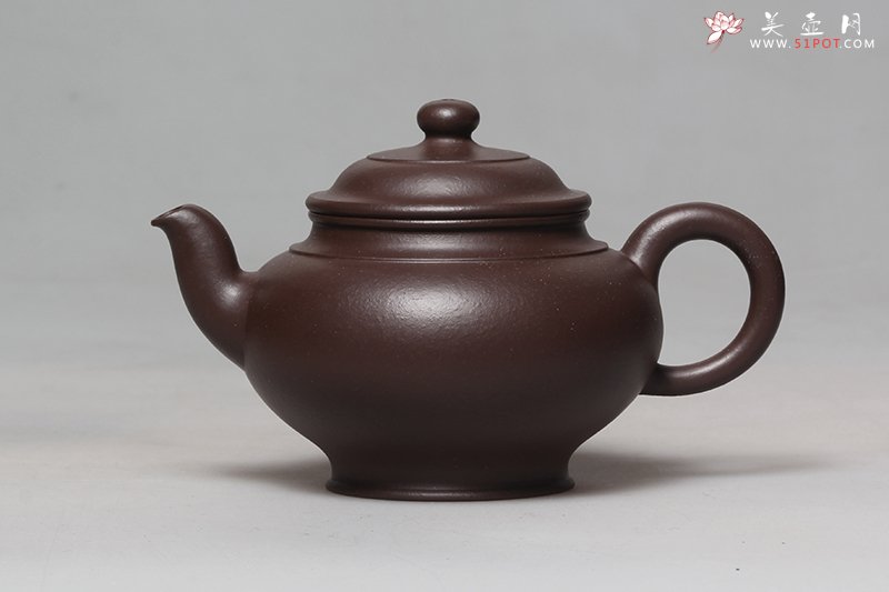 紫砂壶图片：线圆（小品） - 宜兴紫砂壶网