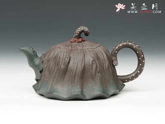 紫砂壶图片：莲蓬 - 宜兴紫砂壶网