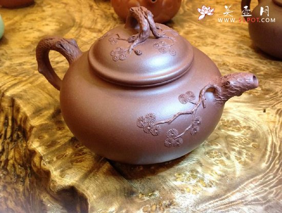 紫砂壶图片：松韵 - 宜兴紫砂壶网
