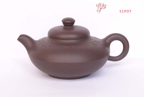 紫砂壶图片：曼生十八式之合欢 - 宜兴紫砂壶网