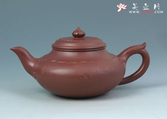 紫砂壶图片：荷意浓浓 - 宜兴紫砂壶网