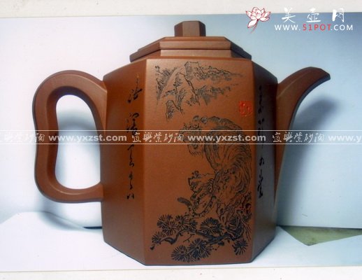 紫砂壶图片：六顺 - 宜兴紫砂壶网