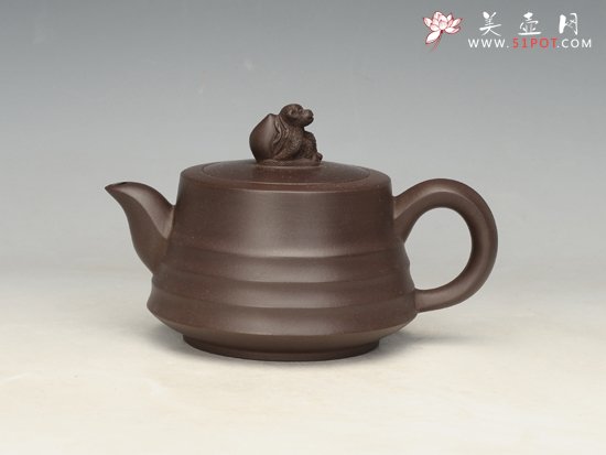 紫砂壶图片：步步高升 - 宜兴紫砂壶网