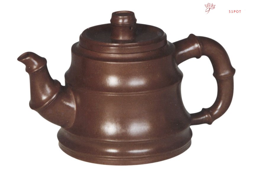 紫砂壶图片：高竹壶 - 宜兴紫砂壶网