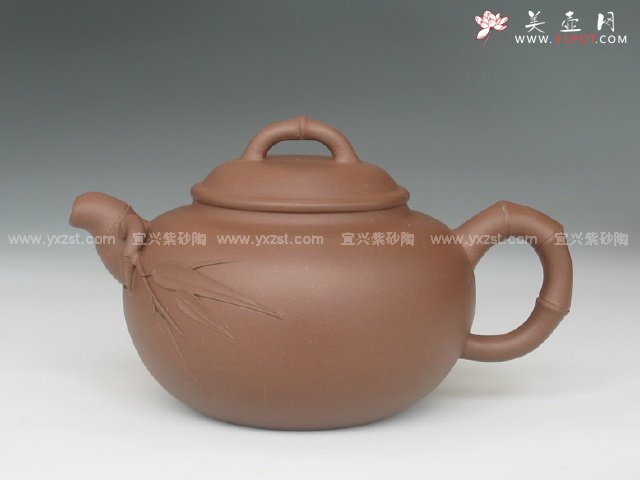 紫砂壶图片：大新竹 - 宜兴紫砂壶网